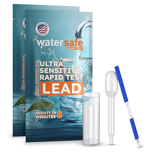 USA-Made – Watersafe® Lead in Drinking Water Test Kit – EPA-Compliant & by Watersafe