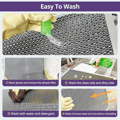 18x18x1 Furnace Filter-MERV8, Washable & Reusable Electrostatic Air Filter - Image 4