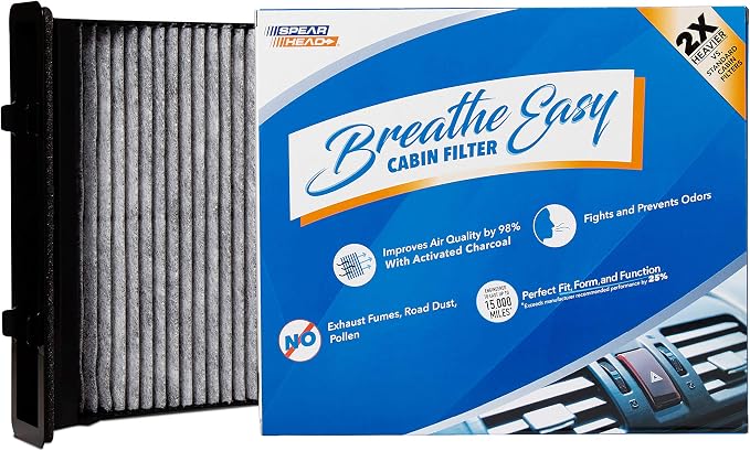Spearhead Odor Defense Breathe Easy Cabin Filter | Fits 16-17 Crosstrek by SPEARHEAD
