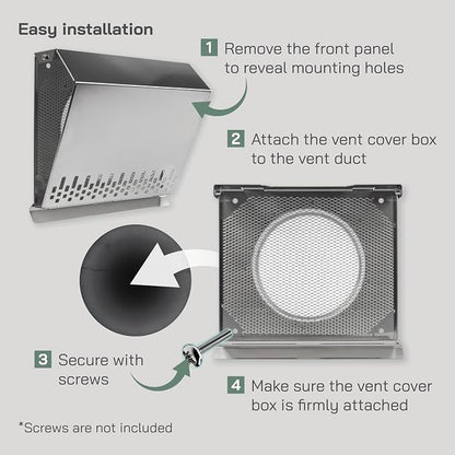 Vent Systems 6" Inch Air Supply Vent Cover - Image 4