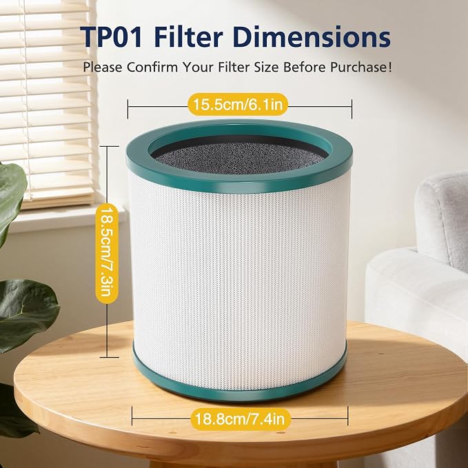 TP01 HEPA Filter Replacement Compatible Only - Image 7