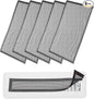 YOKIVE 6 Pcs Magnetic Floor Vent Covers, Floor Register Cover PVC Mesh Air Vent by YOKIVE