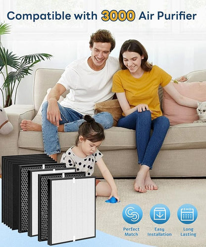 10 Pack AD3000 Replacement Filter Compatible - Image 2