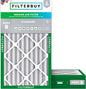 Filterbuy 20x30x4 Air Filter MERV 8 Essential Dust & Allergy Defense, by Filterbuy