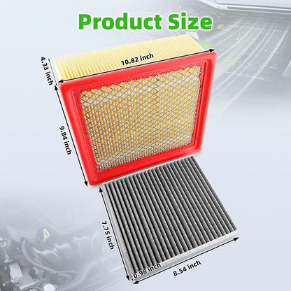 AUTOKAY Engine & Cabin Air Filter Set Fits - Image 4