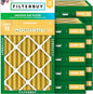 Filterbuy 14x25x4 Air Filter MERV 11 Superior Pet & Allergy Defense, by Filterbuy