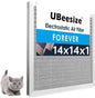 UBeesize 14x14x1 Reusable Electrostatic Air Filter HVAC AC Furnace Filter by UBeesize