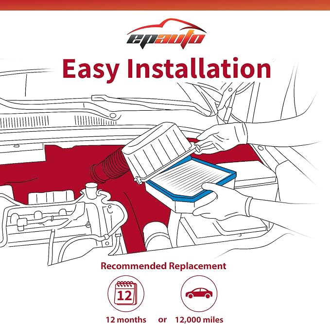 EPAuto GP959 Engine Air Filter, Replacement - Image 5