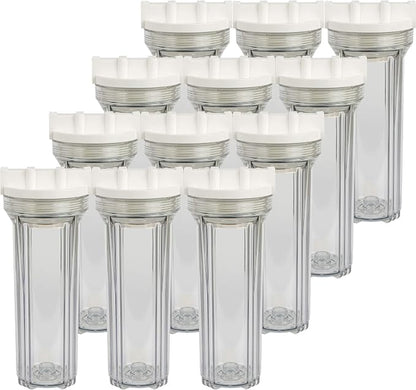 SpiroPure Clear Water Filter Housing 10 inch / 2.5 x 10 / 158117 Transparent by SpiroPure