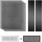 4 Pack 40cm x 30cm Magnetic Floor Vent Cover by YSSHUI