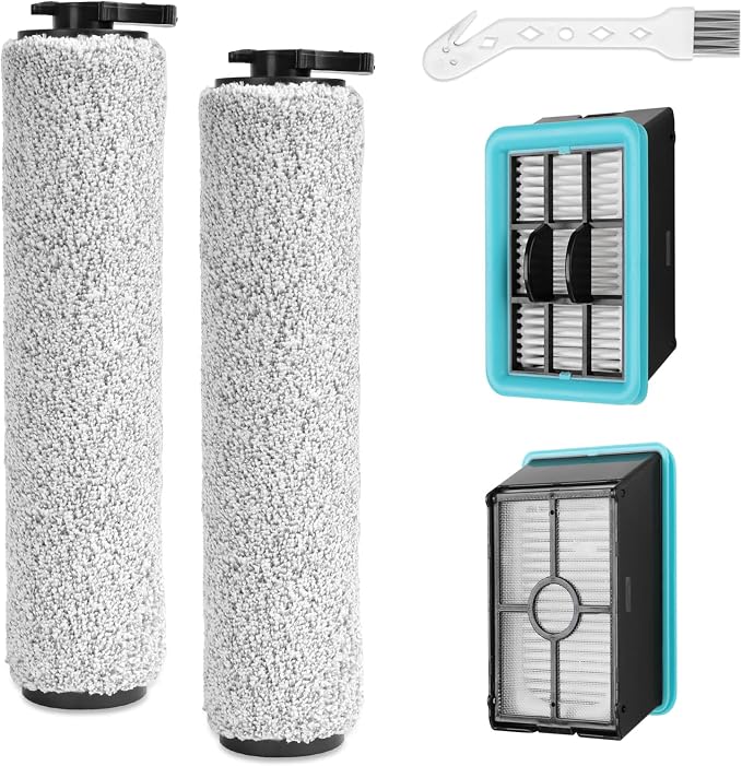 FFsign 3831 Roller Brush & Filter Replacement Compatible by FFsign