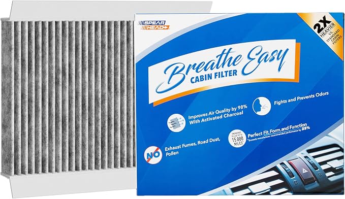 Spearhead Odor Defense Breathe Easy Cabin Filter | Fits 24-25 Tonale, 23-25 by SPEARHEAD