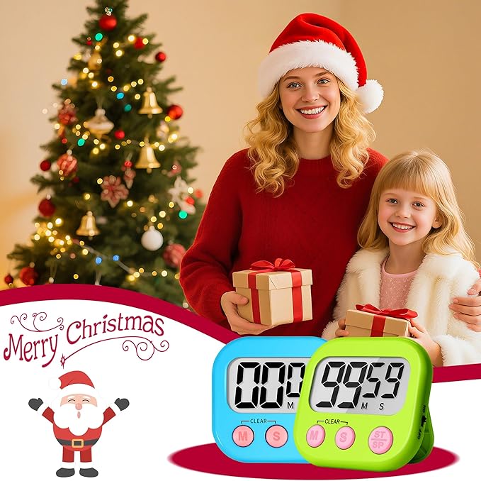 ZILLEEN Classroom Timer for Kids Teachers 4 Pack Digital Timers