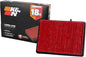 K&N Engine Air Filter: Long Life 18, 000 Mile Replacement Air Filter: Compatible by KNEngineeringInc