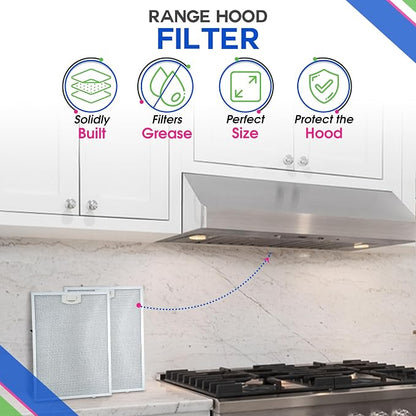 Bagean Stove Hood Vent Filter 11.81" x 16.25" BPPFA30 Compatible - Image 2