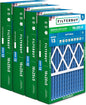 Filterbuy 16x25x5 Air Filter MERV 13 Optimal Smoke & Allergy Defense, Pleated by Filterbuy