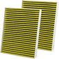 2pcs Capume for Cabin Air Filter JM880 Fits for Ascent 2019-2024, Crosstrek by Capume