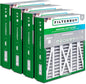 Filterbuy 24.5x27x5 Air Filter MERV 8 Essential Dust & Allergy Defense by Filterbuy