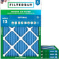 Filterbuy 17x21x1 Air Filter MERV 13 Optimal Smoke & Allergy Defense, by Filterbuy