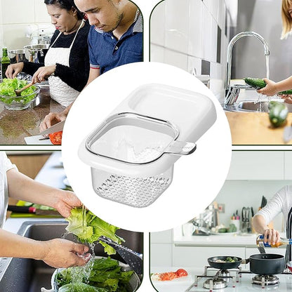 Sink Filter Basket, Efficient Drainage Design, Suction Cup Sink Rack, Kitchen - Image 9