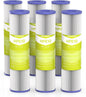 5 Micron Whole House Water Filter Cartridge, Pleated Sediment Filters by MewMore