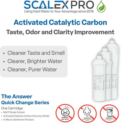The Answer - 12in Quick Change 3/8in Auto Shut Off Head and Water Filter Combo - Image 6