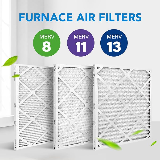 LotFancy 20x25x1 Air Filter MERV 11 4-Pack, Electrostatic Pleated AC Furnace - Image 8