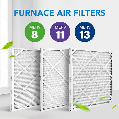 LotFancy 20x25x1 Air Filter MERV 13 4-Pack, Electrostatic Pleated HVAC Furnace - Image 8