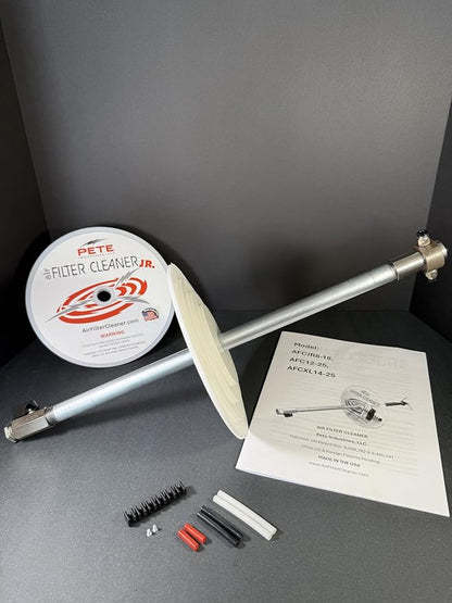 Air Filter Cleaner JUNIOR by Pete Industries, 360º rotating nozzle, Cleans - Image 2