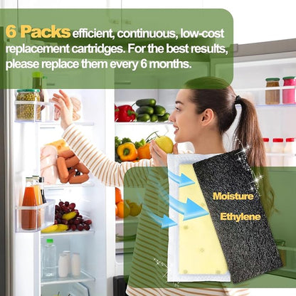 6 Pack Refrigerator Air Filter Replacements - Image 7