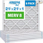 Aerostar 21.5x21.5x1 MERV 8-6 Count by AirFiltersDelivered