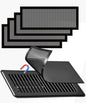 4 PCS Black Magnetic Vent Covers-5.5x12 Magnetic Air Vent Covers by Unknown