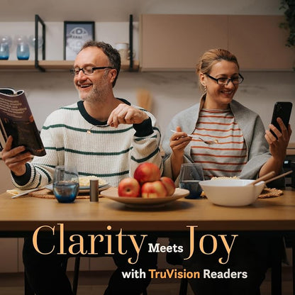 TruVision Readers Reading Glasses, Comfort Spring Hinges - Image 6