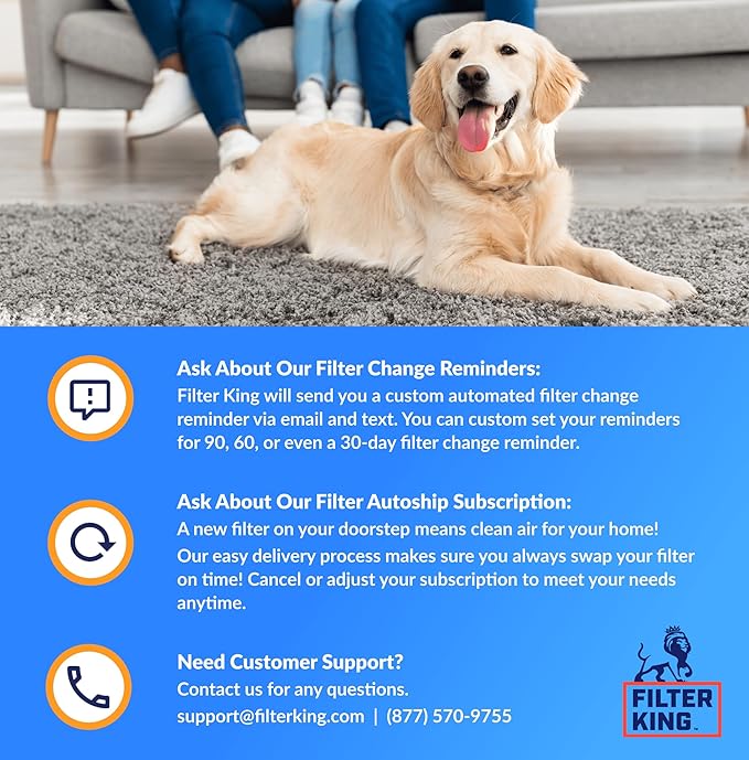 Filter King 34x66.5x1 Air Filter | 4-PACK | MERV 8 HVAC Pleated A/C Furnace - Image 5