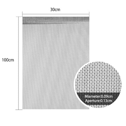 2 Packs 304 Stainless Steel Woven Wire 120 Mesh Fine Screen Mesh Steel Woven - Image 2