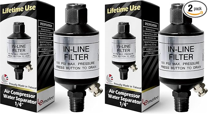 LE LEMATEC Air Compressor Water Separator by LELEMATEC