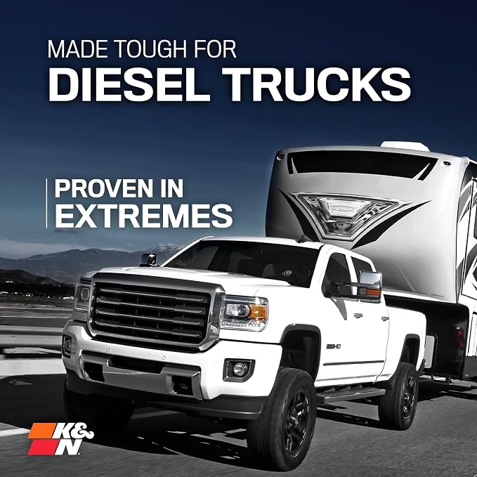 K&N High-Flow Original Lifetime Engine Air Filter: Increase Power: Premium - Image 3