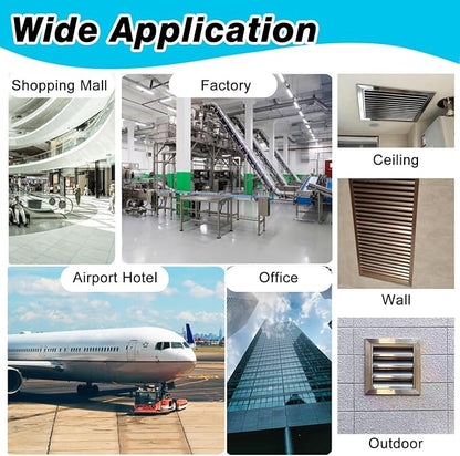 Square Stainless Steel Vent Grille - Image 7