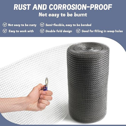 6" X 50 ft 304 Stainless Steel Mesh, Wire Mesh - Image 6