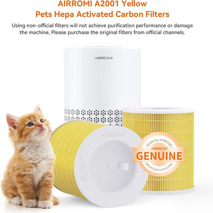 AIRROMI A2001 HEPA Air Purifier Replacement Filter: Original 3-in-1 Filter - Image 2
