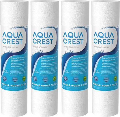 AQUA CREST AP110 Whole House Water Filter, Sediment Filter, 5 Micron, by AQUACREST