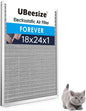 UBeesize 18x24x1 Reusable Electrostatic Air Filter HVAC AC Furnace Filter by UBeesize