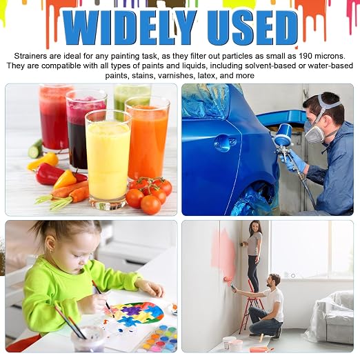 100 Pack of Premium Paint Strainers - Image 7