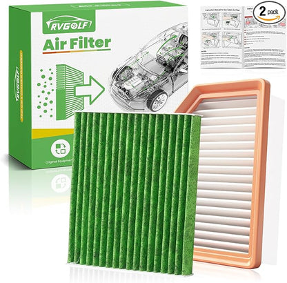 Engine+Cabin Air Filters Set Fit by RVgolf
