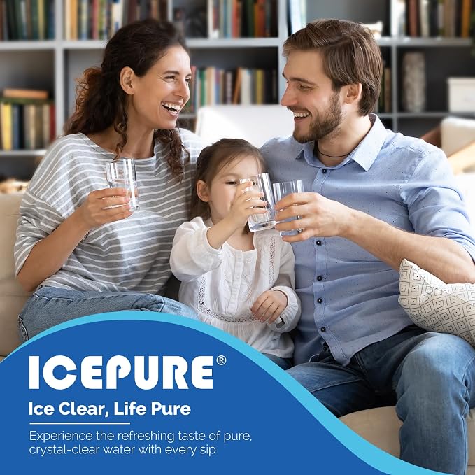ICEPURE EDR3RXD1 Refrigerator Water Filter Replacement - Image 9