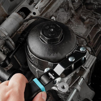 DURATECH Small Swivel Oil Filter Wrench，5 Gear Adjustment Oil Filter Removal - Image 8