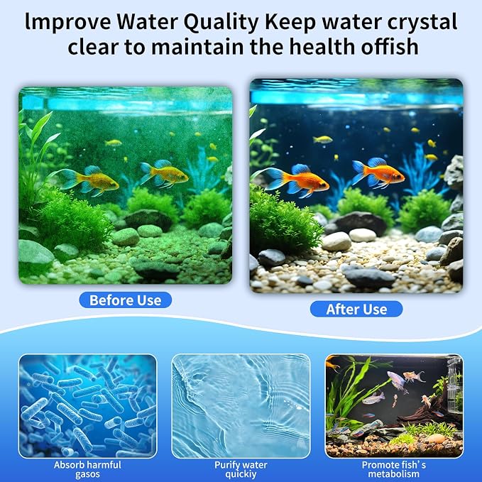 Aquarium Carbon Pad -Premium Cut to Fit Carbon Infused Filter Pad Media - Image 4