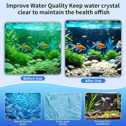 Aquarium Carbon Pad -Premium Cut to Fit Carbon Infused Filter Pad Media - Image 4