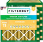 Filterbuy 19x19x4 Air Filter MERV 11 Superior Pet & Allergy Defense, by Filterbuy