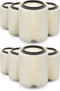 Replacement Compatible for Craftsman Part # 17816 and Ridgid VF4000, 8 Pack by Kopach+Filter